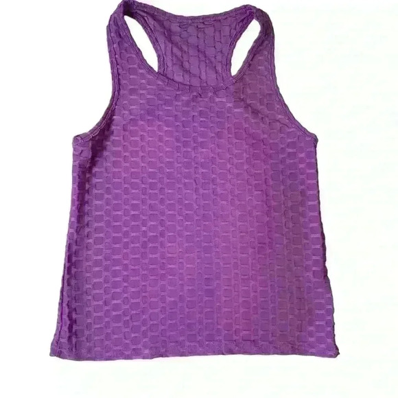 New Mix workout set. Tank top and Long tights with booty scrunch. - Picture 6 of 8